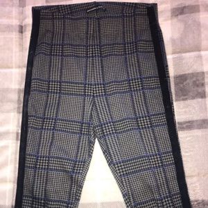 Plaid knit leggings - Abercrombie & Fitch